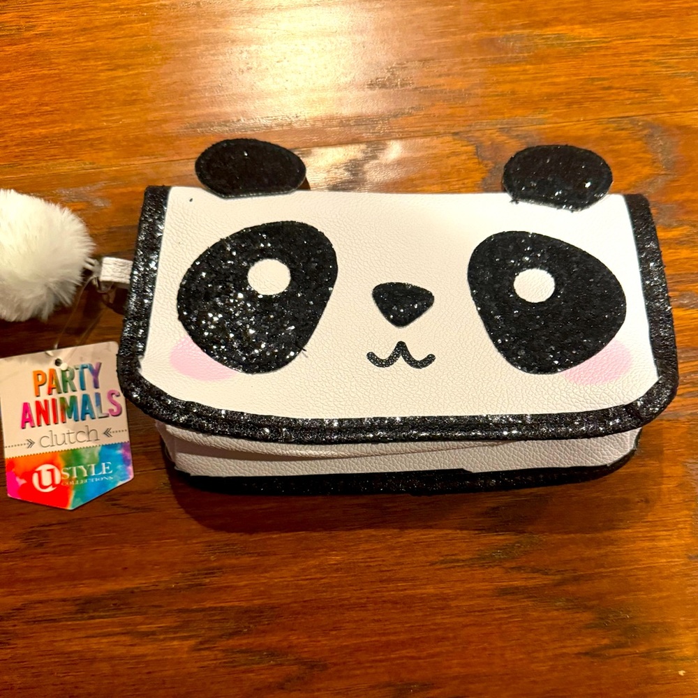 Panda Clutch Purse